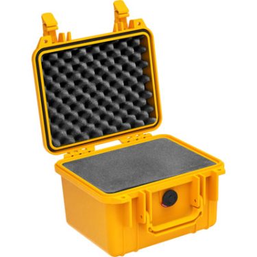 Pelican Case 1300 - Yellow, W/Foam