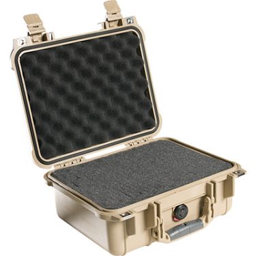 Pelican Case 1400 - DesertTan, W/Foam