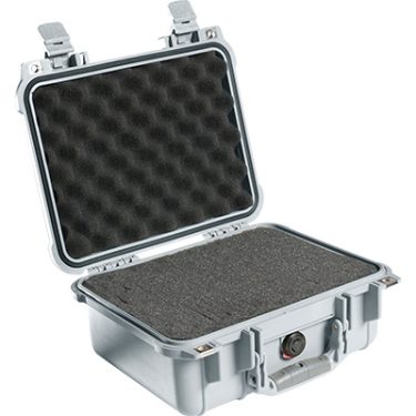 Pelican Case 1400 - Silver, W/Foam