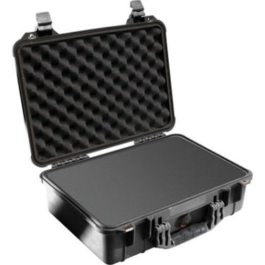 Pelican Case 1500 - W/Foam, Black
