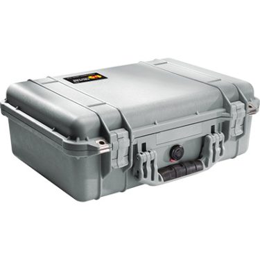 Pelican Case 1500 - Empty, Silver