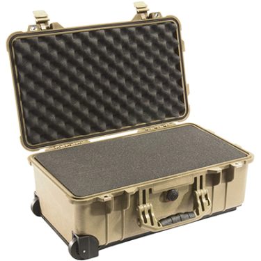 Pelican Case 1510 - W/Foam, DesertTan