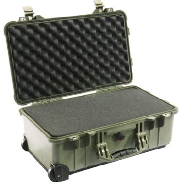 Pelican Case 1510 - W/Foam, ODGreen
