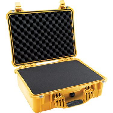 Pelican Case 1520 - W/Foam, Yellow