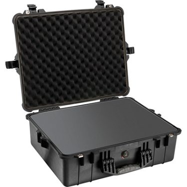 Pelican Case 1600 - W/Foam, Black