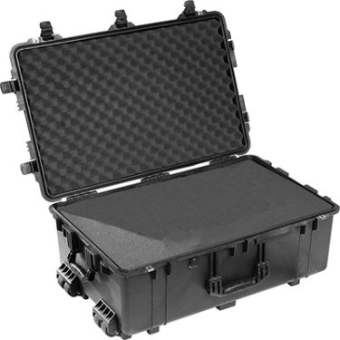 Pelican Case 1650 - W/Foam, Black