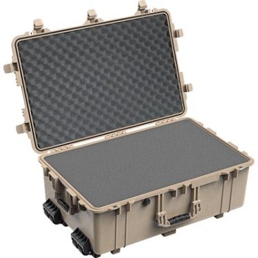 Pelican Case 1650 - W/Foam, DesertTan