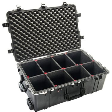 Pelican Case 1650 - W/TrekPak, Black