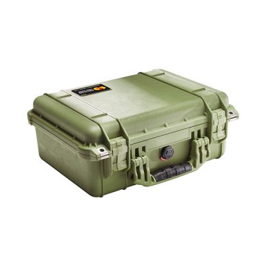 Pelican Case 1450 - ODGreen, Empty