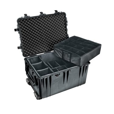 Pelican Case 1660 - W/Dividers, Black
