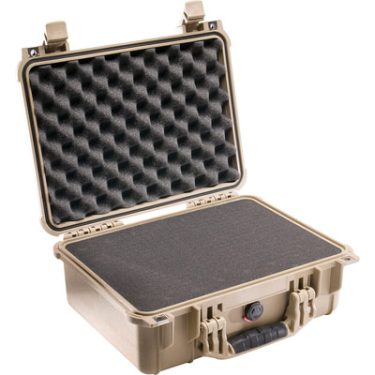 Pelican Case 1450 - DesertTan, W/Foam