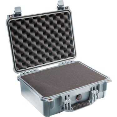Pelican Case 1450 - Silver, W/Foam