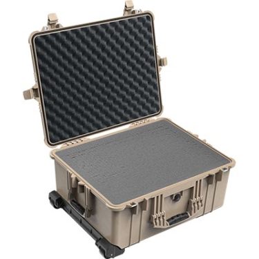 Pelican Case 1620 - W/Foam, DesertTan