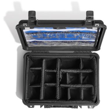 Pelican Case 1500 - W/EMS Case, Black