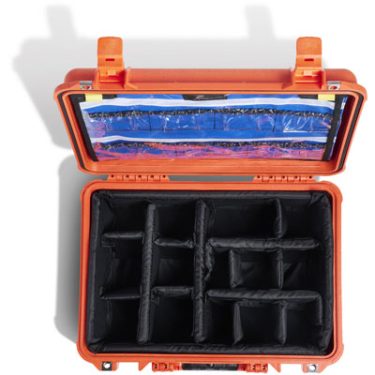 Pelican Case 1500 - W/EMS Case, Orange